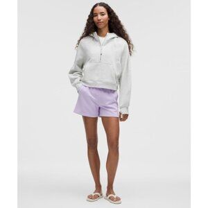 Lululemon Softstreme Shorts Size 2 Drawstring Waist & Pockets Lilac Ether